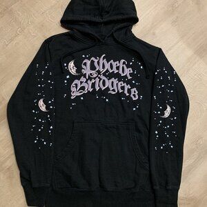 Phoebe Bridgers Dragon Hoodie Sweatshirt Women's Small S Tour Double Sided Black
